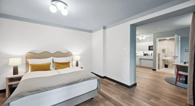 Номер Standard Цокольный этаж Limehome Berlin Stresemannstr