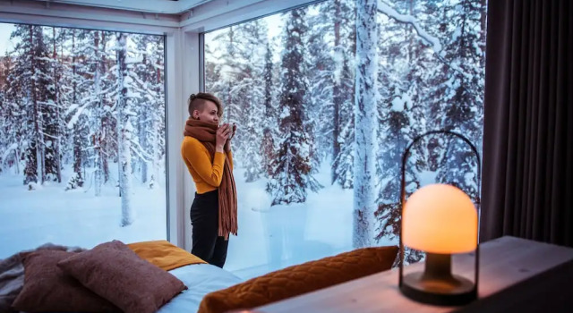 Номер Standard Arctic Skylight Lodge