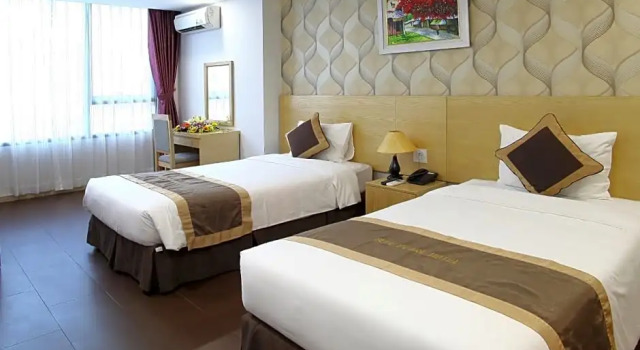 Номер Deluxe Blue Pearl Hanoi Hotel
