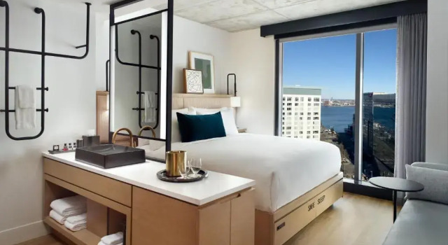 Двухместная студия Artist Tower Omni Boston Hotel at the Seaport