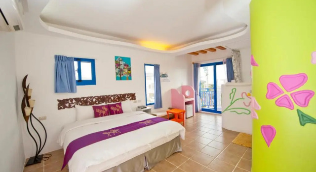 Двухместный номер Standard с балконом и с видом на море Haisu Homestay
