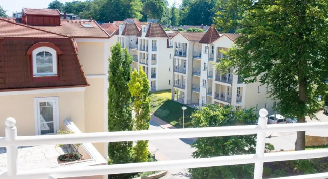 Двухместный номер Standard с балконом и с видом на окрестности aja Strandhotel Bansin