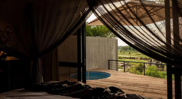 Люкс с видом на закат Kruger Shalati - Train on The Bridge & Garden Suites