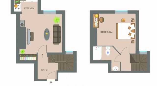 Апартаменты Дуплекс 60 Manchester Road