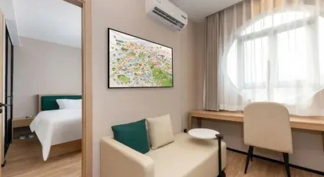 Люкс Standard c 1 комнатой Yuanyueli Hotel (Dongguan International Trade Qifeng Park Metro Station Branch)