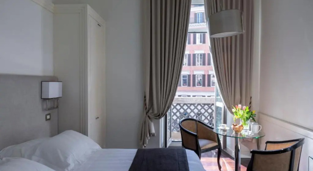 Двухместный номер Deluxe с балконом Hotel Scalinata Di Spagna