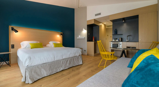 Двухместная студия Best Western Montecristo-Bastia