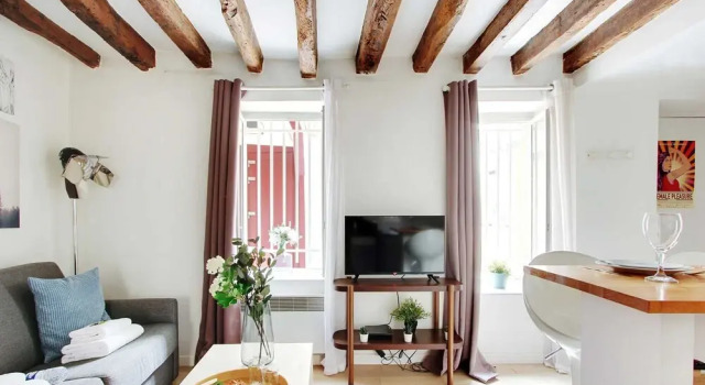 Cosy Studio 2P - Rue Mouffetard, Забронировать Апарт-отель Отели Парижа с парковкой, рядом с Galerie de Minéralogie et de Géologie, Парковка