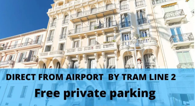 2 Bdrs Promenade des Anglais - AC, Забронировать Отель Отели и гостиницы Ниццы, рядом с Пляж Фаброн, Отель