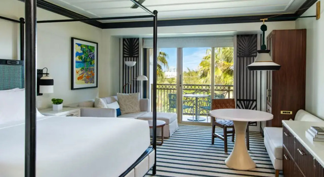 Двухместный номер Standard с балконом и с видом на сад The Ritz-Carlton, Grand Cayman