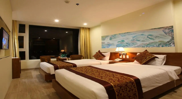 Двухместный номер Deluxe с видом на море Nha Trang Wonderland Hotel