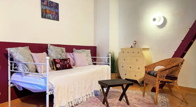 Standart dört kişilik oda Orangerie de Cardet B&B