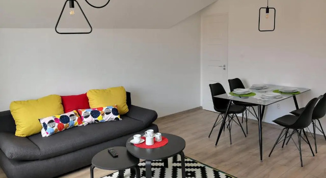 Апартаменты Мансарда c 1 комнатой Green Garden Plus Apartman