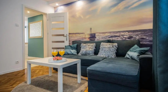 Apartament w Centrum II, Varaa Huoneisto Ustka 