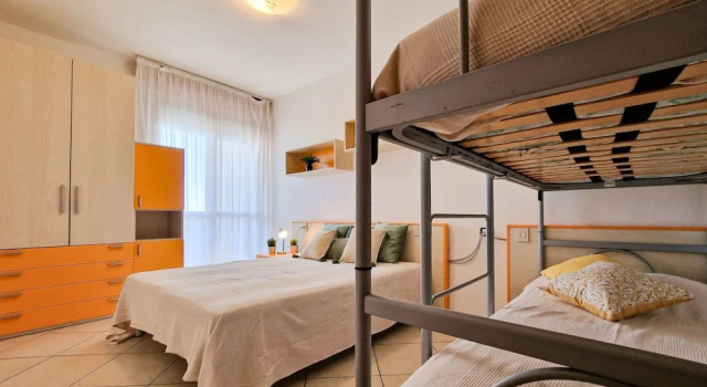 Апартаменты с 2 комнатами с балконом и с видом на океан Modern Flat With Swimming Pool