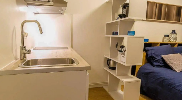 Studio Gare Metz Côté Cour, Varaa Huoneisto Hotellit Metz pysäköinnillä, Pysäköinti