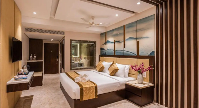 Двухместный номер Deluxe с балконом Regenta Central Imperial Candolim Goa