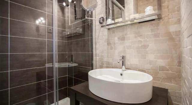 Номер Superior с видом на сад Hôtel Beauséjour Erquy