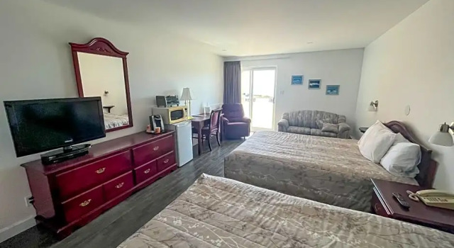 O podwyższonym standardzie czteroosobowy pokój Complexe Hotelier Pelchat