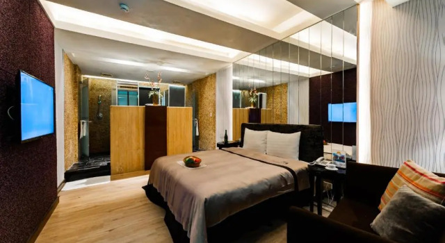 Standardowy dwuosobowy pokój Liti Motel