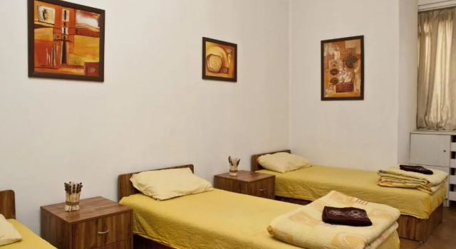 Cama em dormitório Hostel Mostel Sofia
