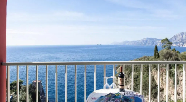 Трёхместный номер Superior с видом на море Hotel Villa Bellavista
