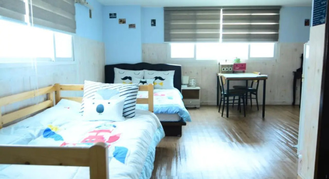 Трёхместный номер Deluxe Unicorn Family Residence Seoul