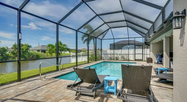 6 Mi to Dtwn: Waterfront Cape Coral Home w/ Pool!