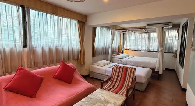 Трёхместный номер Deluxe The Best Bangkok House