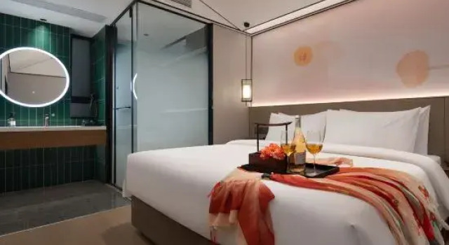Двухместный люкс Moxiang Qingju Hotel (Zhangzhou Ancient City Wenchangmen Store)