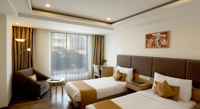 Двухместный номер Deluxe Royale Lalit Hotel Jaipur