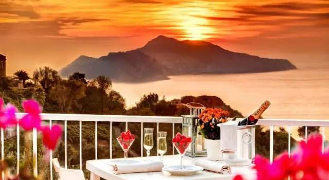 Двухместный номер Superior с видом на море Gocce Di Capri Resort