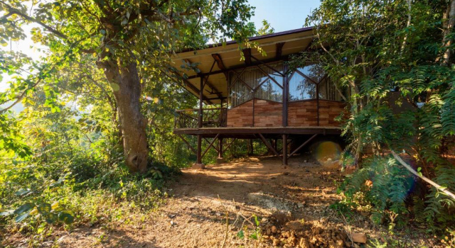 Двухместный номер Deluxe с балконом Kanha Jungle Camp