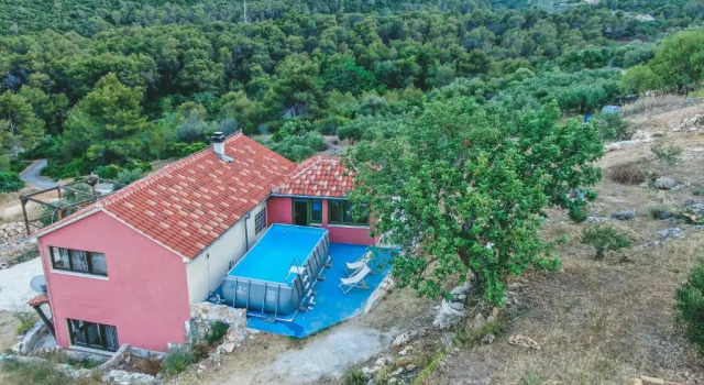 Olive Hill Family House, Rezervovat Hotel Hotely v Vis s bazénem, Bazén