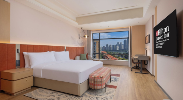 Номер Standard Hilton Garden Inn Dongguan Wanjiang Jiangjing Road
