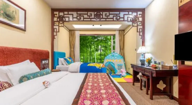 Двухместный семейный люкс Qufu Mingzuo Xingtan Hotel
