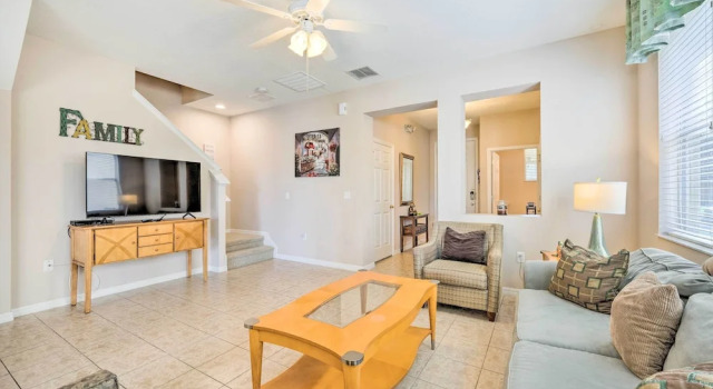 Апартаменты с 4 комнатами Kissimmee Getaway ~ 4 Mi to Walt Disney World