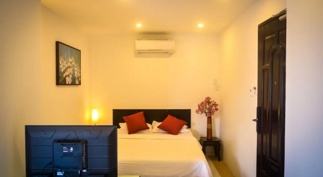 Двухместный номер Deluxe с балконом Thanh Binh Hotel