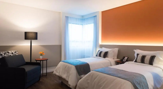 Двухместный номер Superior Intercity São Paulo Anhembi
