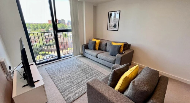 Impressive 1 Bed Apartment - Chavasse Apartments, Забронировать Апартаменты/квартира Ливерпуль Мерсисайд, рядом с Железнодорожная станция Ливерпуль-Джеймс-стрит