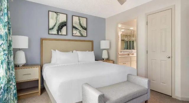 Люкс с 4 комнатами с балконом Hilton Vacation Club Greensprings Williamsburg