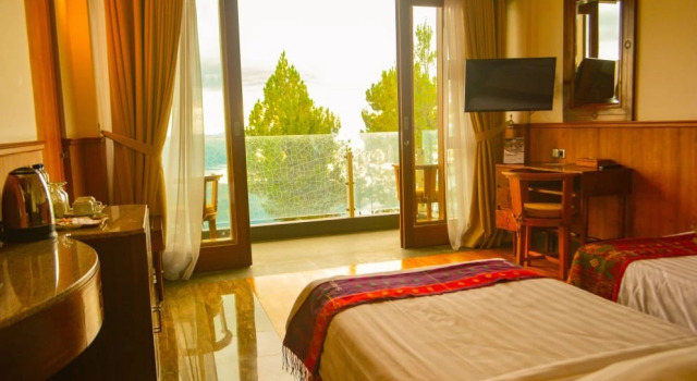 Двухместный номер Deluxe с красивым видом из окна Taman Simalem Resort