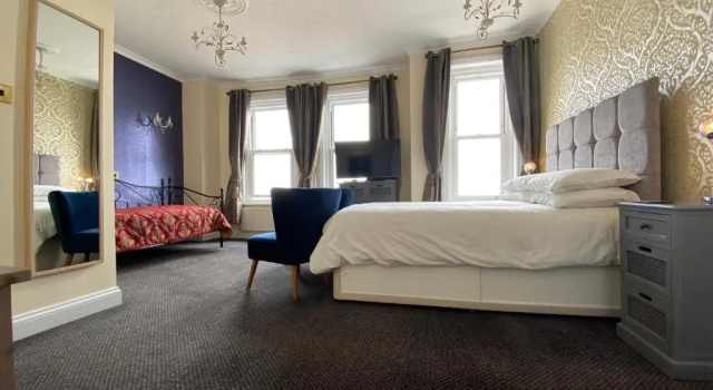 Трёхместный номер Standard с видом на море Atlanta Guest House