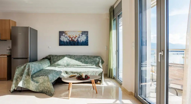 Georgia seaview apartment B1, Забронировать Апартаменты/квартира Апартаменты периферийной единицы Мессения, Апартаменты/квартира