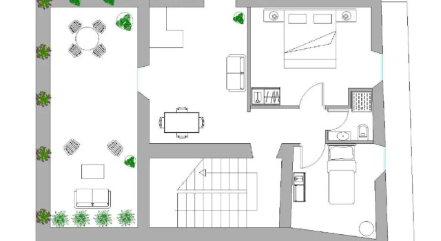 Апартаменты Tivoli Charming Houses - Domus Aefula and Domus Albula