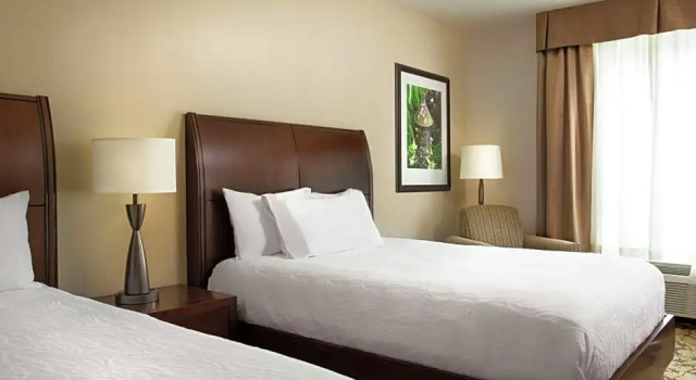 Четырёхместный номер Premium Hilton Garden Inn Bettendorf/ Quad Cities