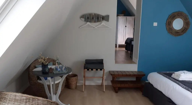 Четырёхместный номер Standard с видом на море chambre dhôtes LE CLOS DES ABERS