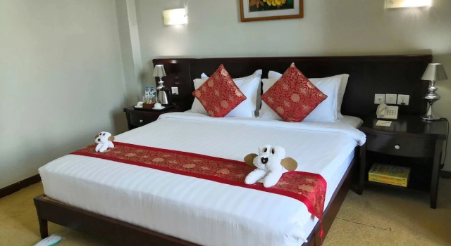 Двухместный номер Superior с красивым видом из окна Green Leaf Hotel