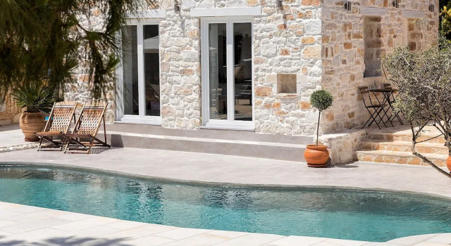 Люкс Luxury c 1 комнатой с красивым видом из окна Villa Pela