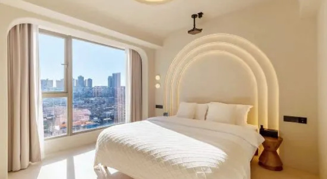 Люкс с видом на город Pingtan Qiyun Tinghai Homestay